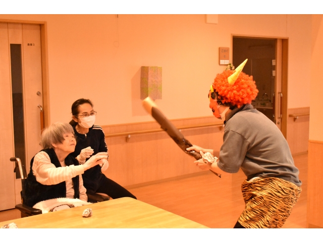 鬼だ👹撃退しないと🥺