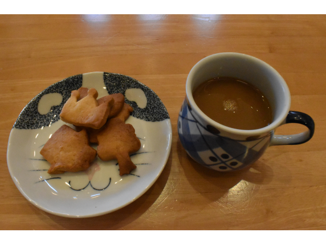 おいしそうに焼き上がりました