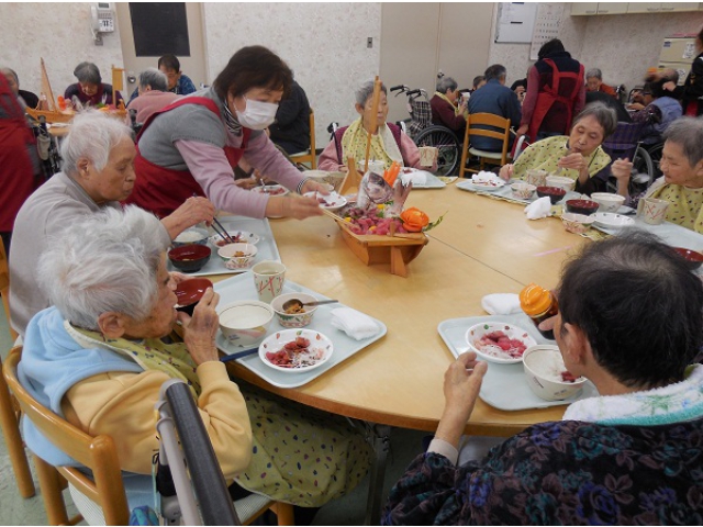 「おいしいわ～」