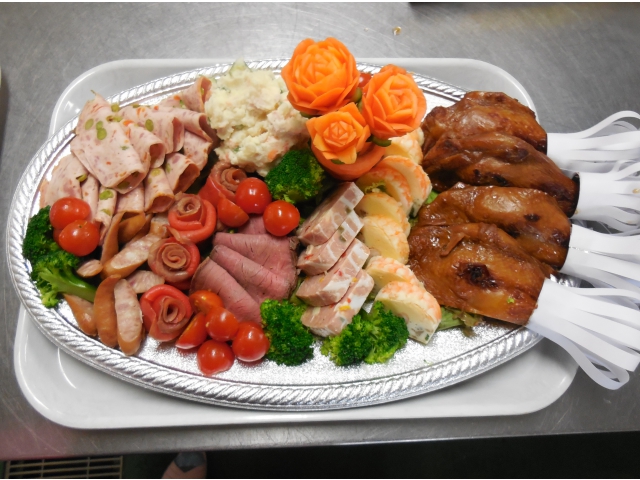 オードブルの普通食です。