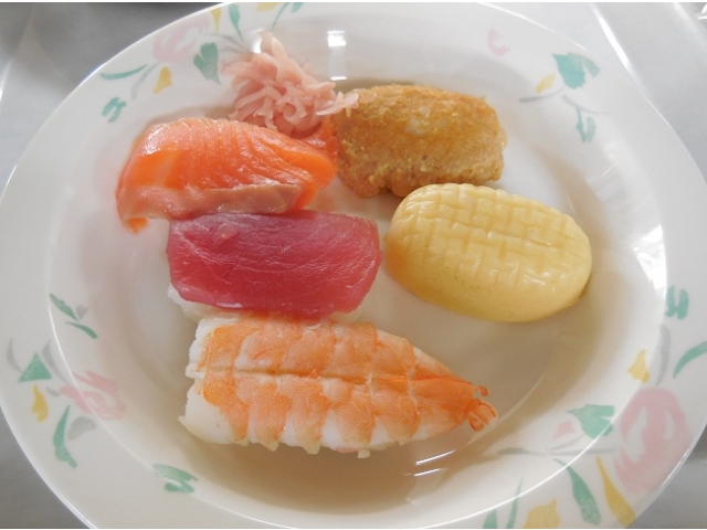 しゃりはお粥になっています