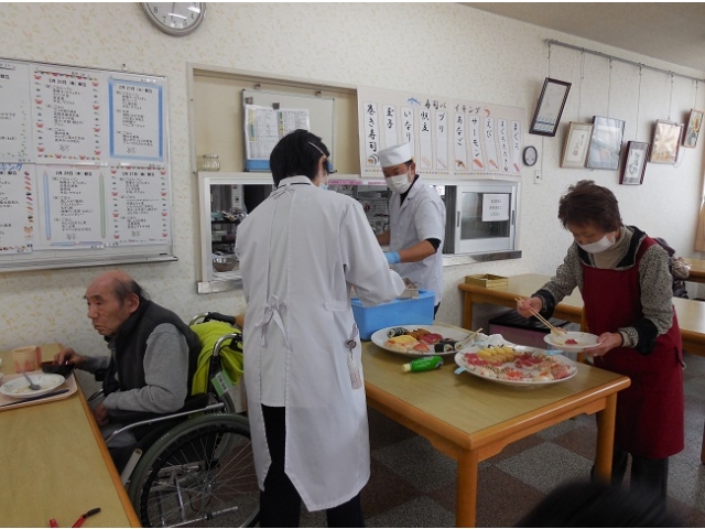 たくさん召し上がってくださいね！