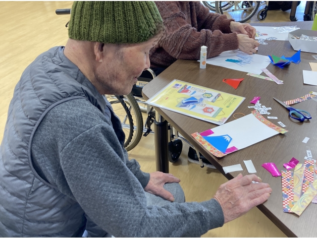 どこに貼ろうかな？