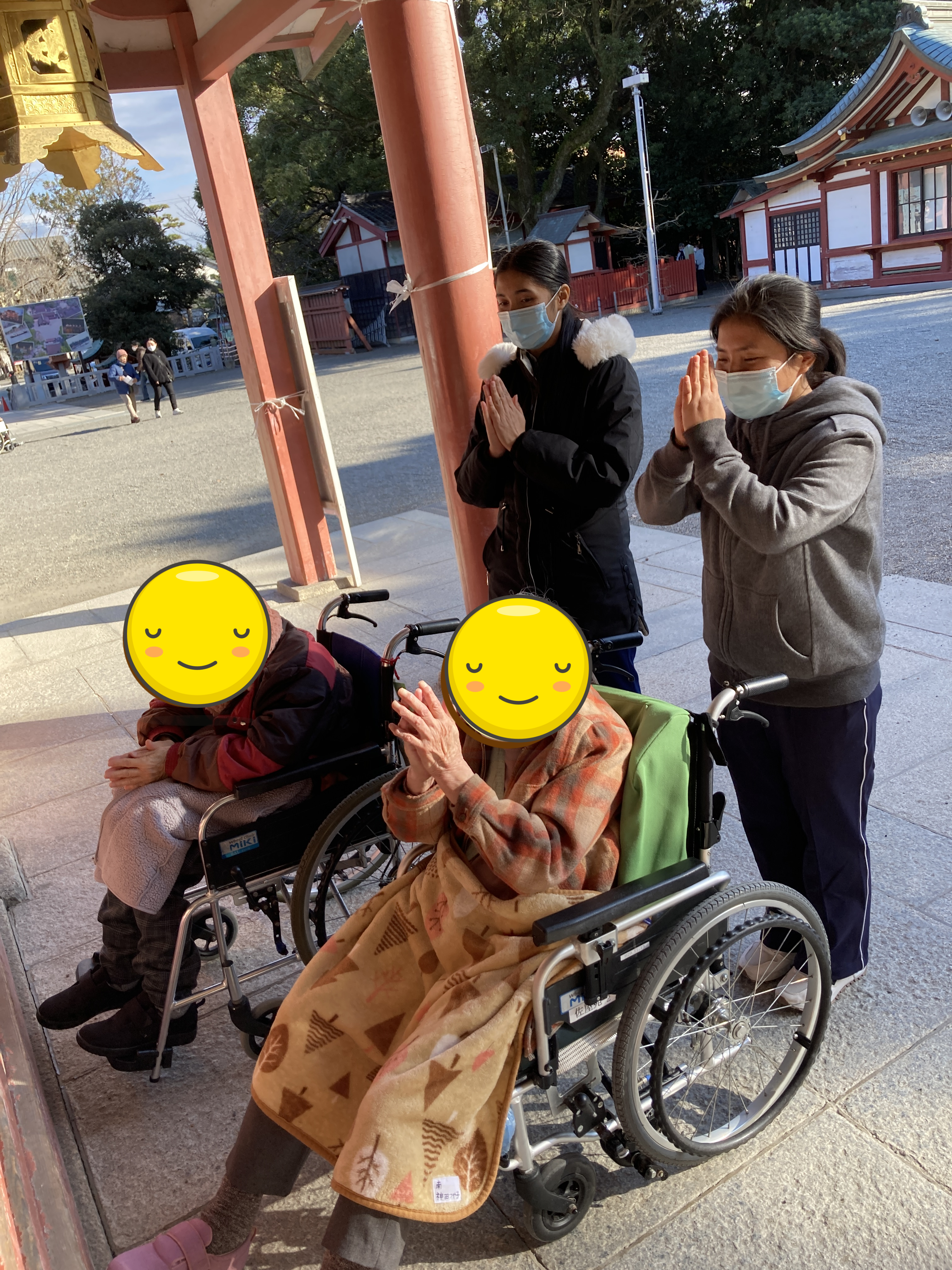 みんな何をお願いしてるのかな☺