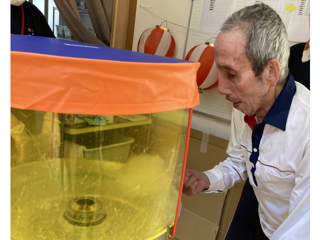 くるくる、巻けてますよ