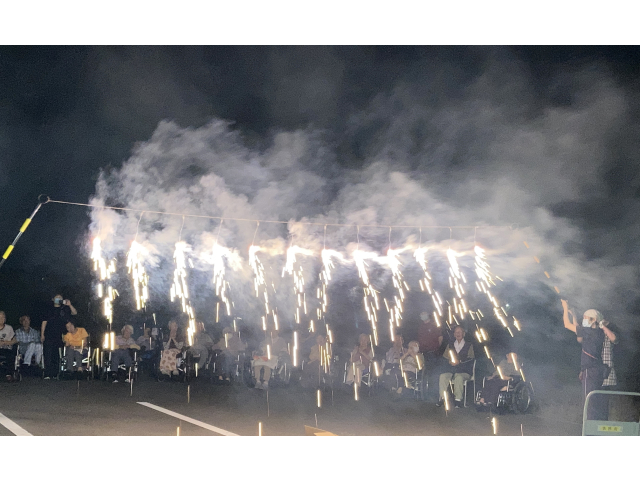 ナイアガラ花火