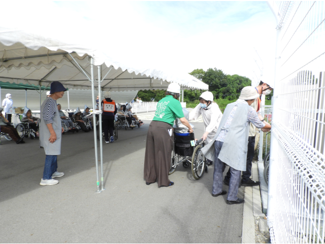 広域防災拠点入り口