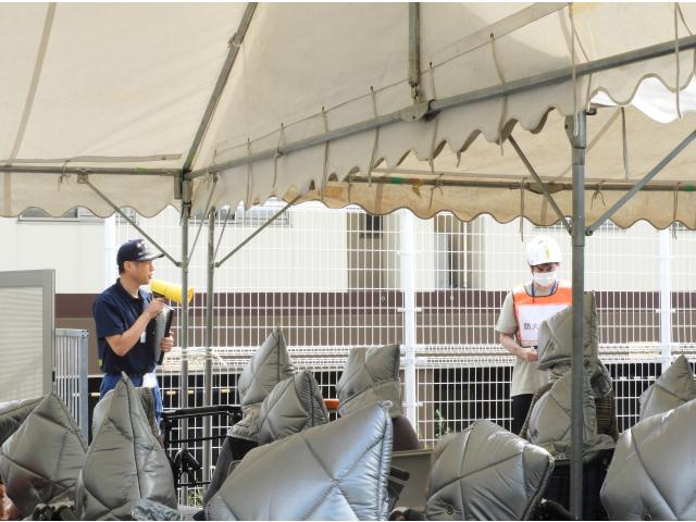 消防署員より講評