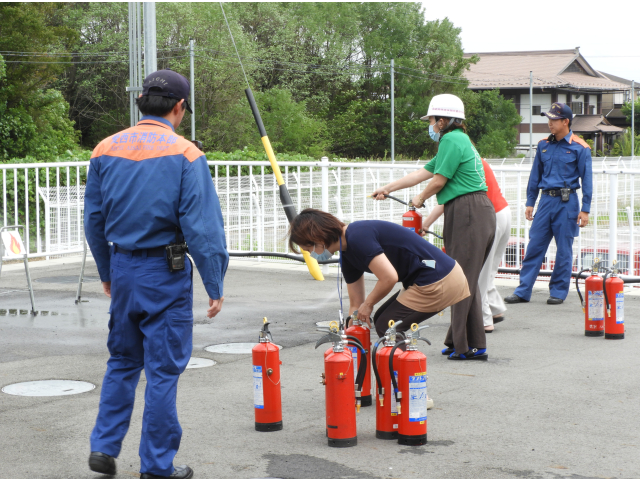 消火器訓練