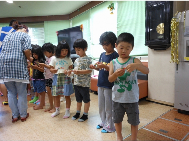 苑長からのプレゼント、喜んでくれたかな？