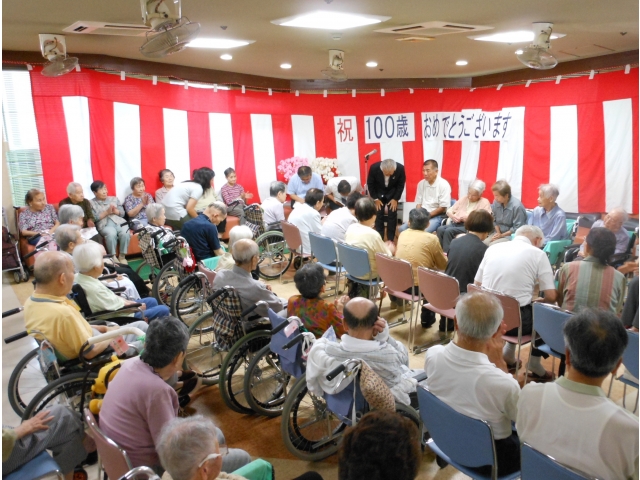 皆さんにお祝いしていただけました