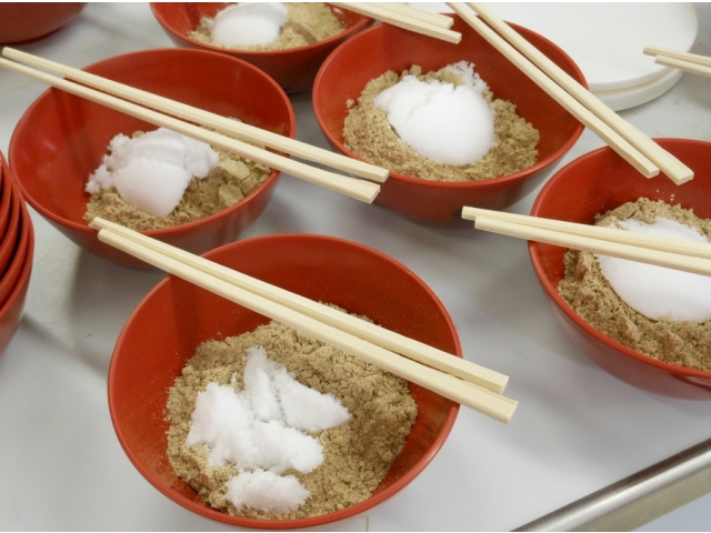 混ぜる前の状態