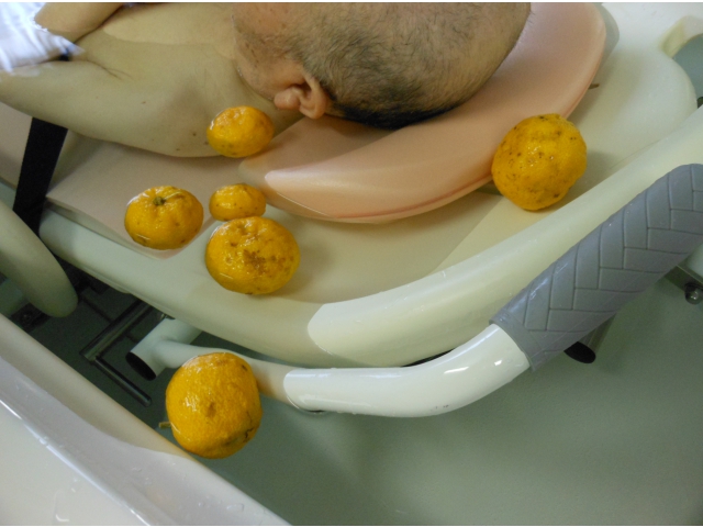 寝浴の方にも楽しんでいただきました