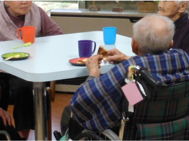 くつろぎのティータイムでした