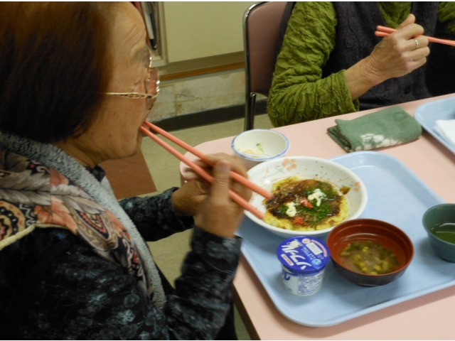 大好評のお好み焼きでした