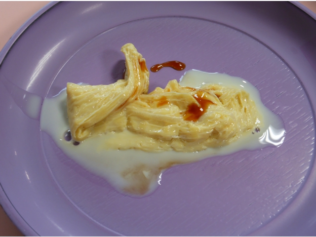 醤油を垂らしてできあがり