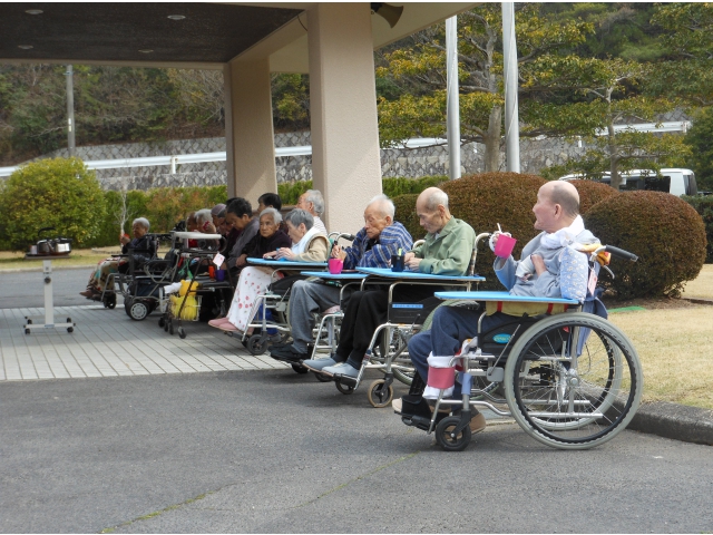 春の風が気持ちいいです