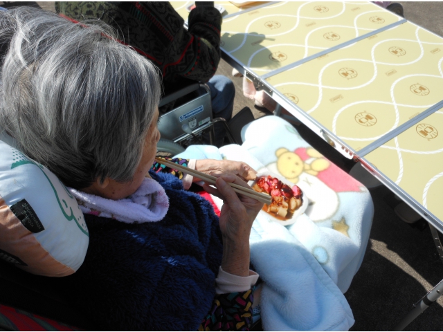 美味しそうに召し上がっておられました