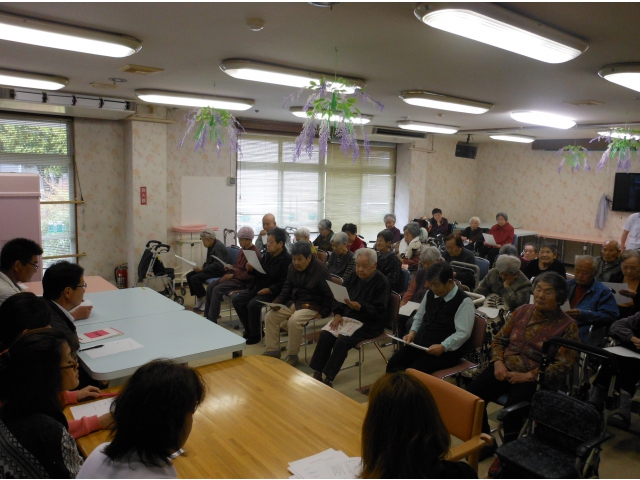 たくさんの方にお集まりいただきました