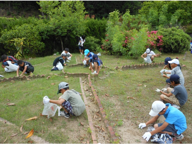 広い敷地、大変助かりました