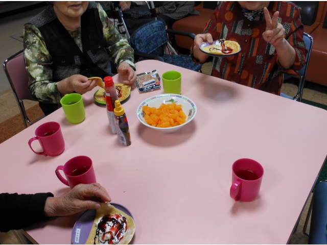 美味しく召し上がっていただきました