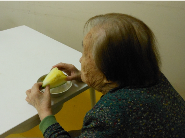 「こりゃ甘いわぁ。」