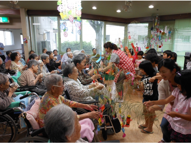 七夕飾りのプレゼント