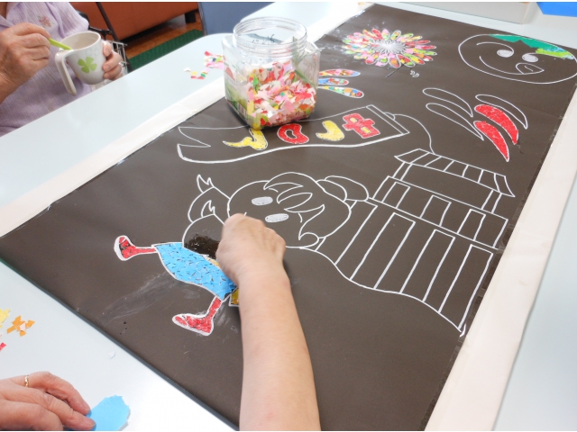 大きな作品になりそうです