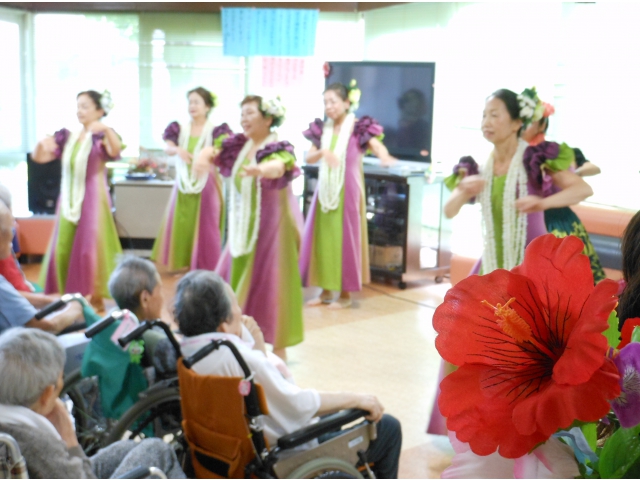 まさに南国ムード