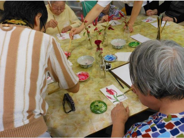 いつも絵てがみクラブは大人気です