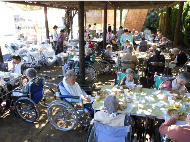 暖かい陽気になりました