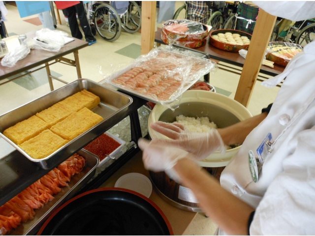 さすが元寿司職人!