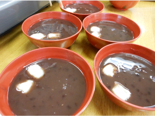 甘くて美味しいお汁粉