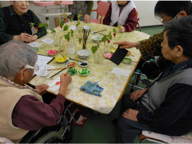 可愛らしいランプの花でした