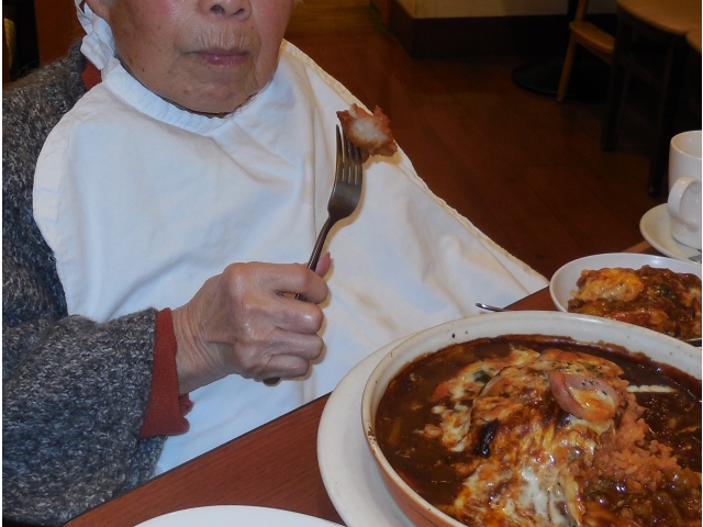 がっつりオムライス！