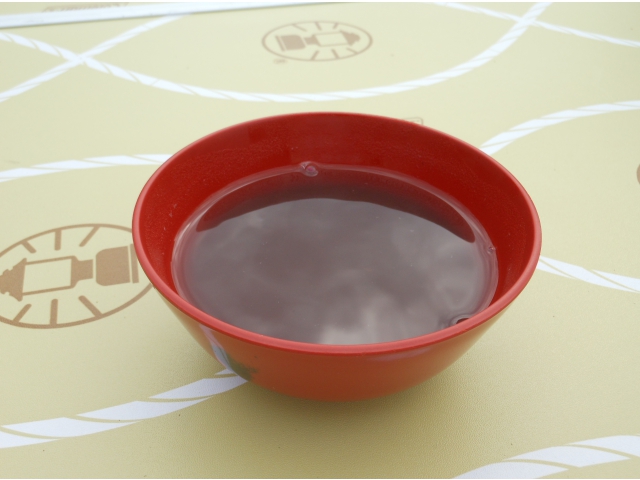 甘さ控えめのぜんざい