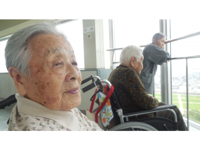 天気が良いので眺めがいいです。