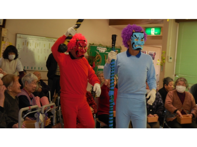 鬼の登場です！