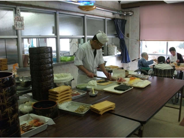 職人さんが握ってくれます