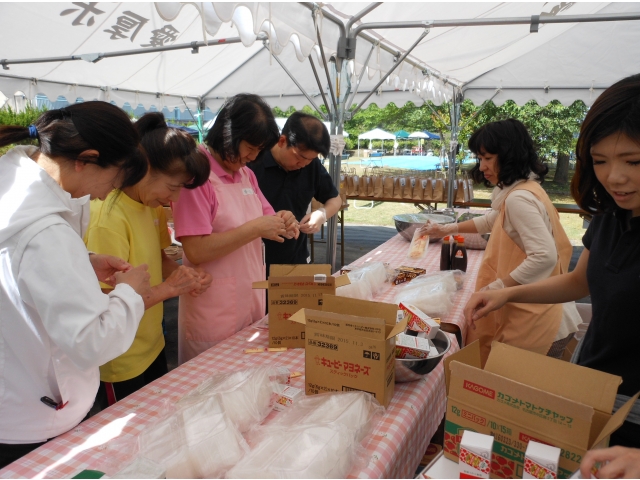 模擬店の準備が忙しいです！