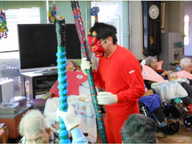 優しそうな鬼が来ました！