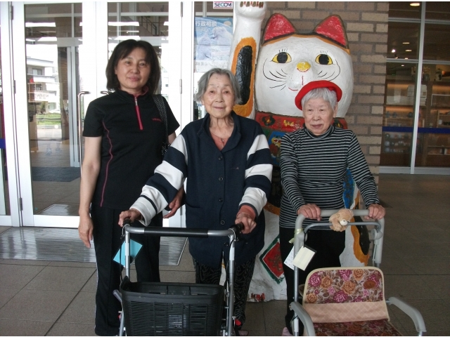 外出はやっぱり楽しいです！