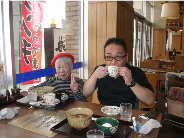 食後のひとときです