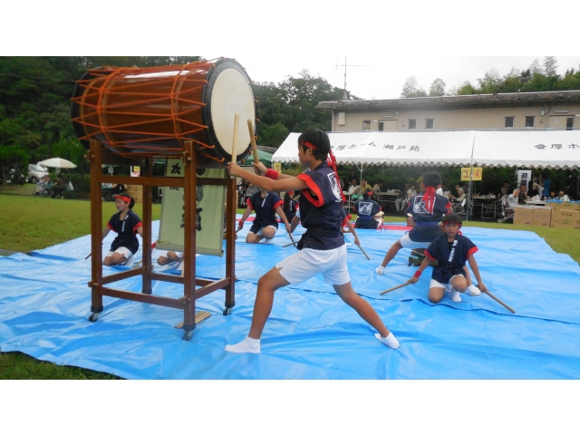 太鼓の音がとても力強いです！