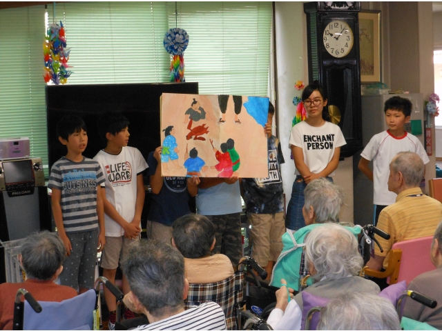まずは浦島太郎の演劇です