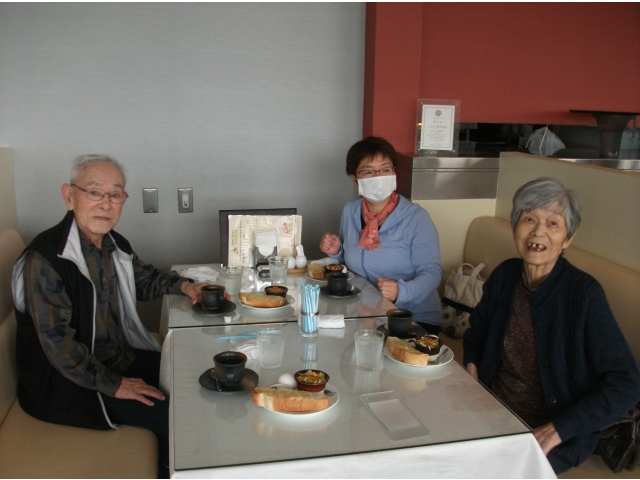 コーヒーをいただきます！