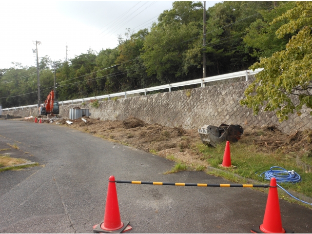 ここに駐車場ができます！
