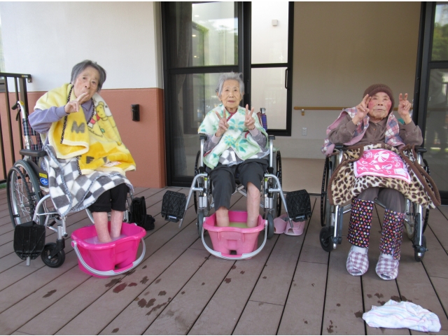 ポーズをとっていただきました。