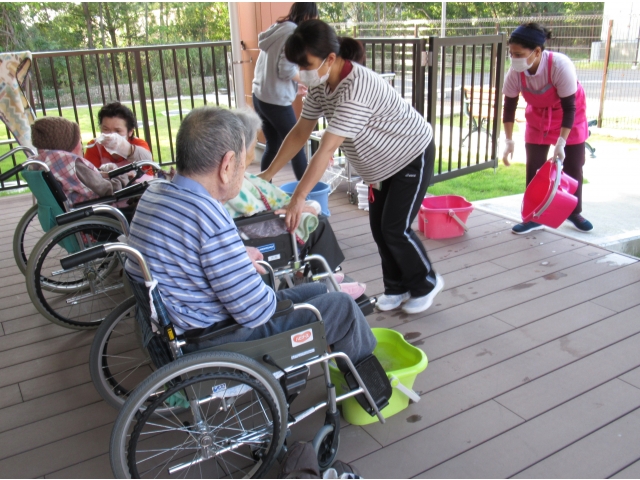 秋の雰囲気を感じて頂きました。