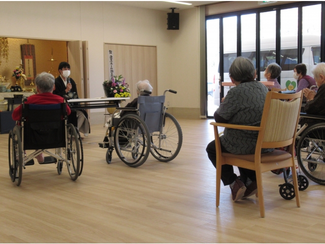 ご住職のお話です。